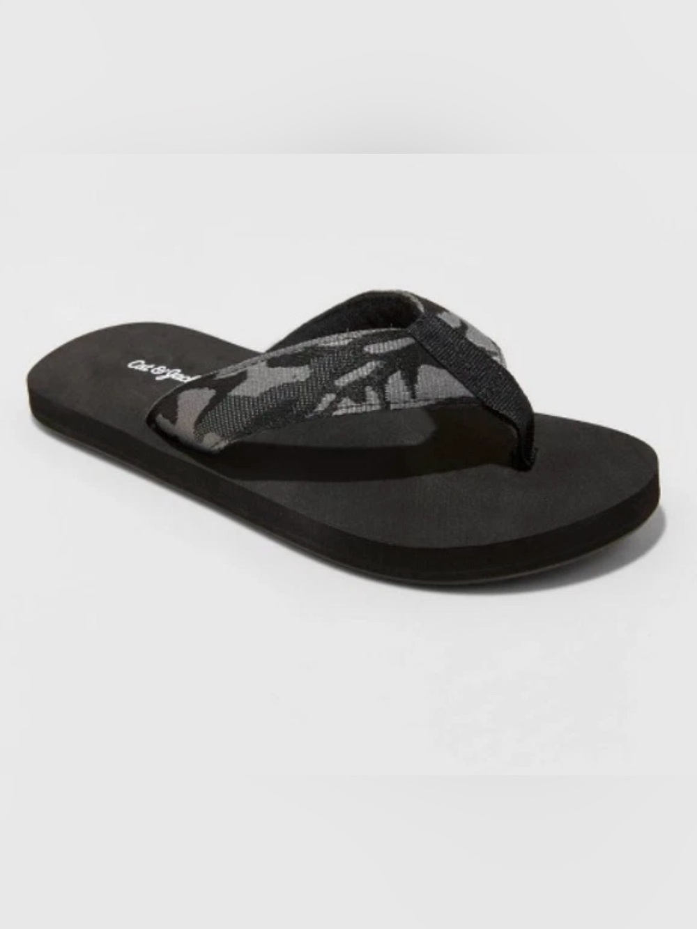 NEW Cat & Jack Boys  Cal Slip-On Thong Sandals Size Small 13/1